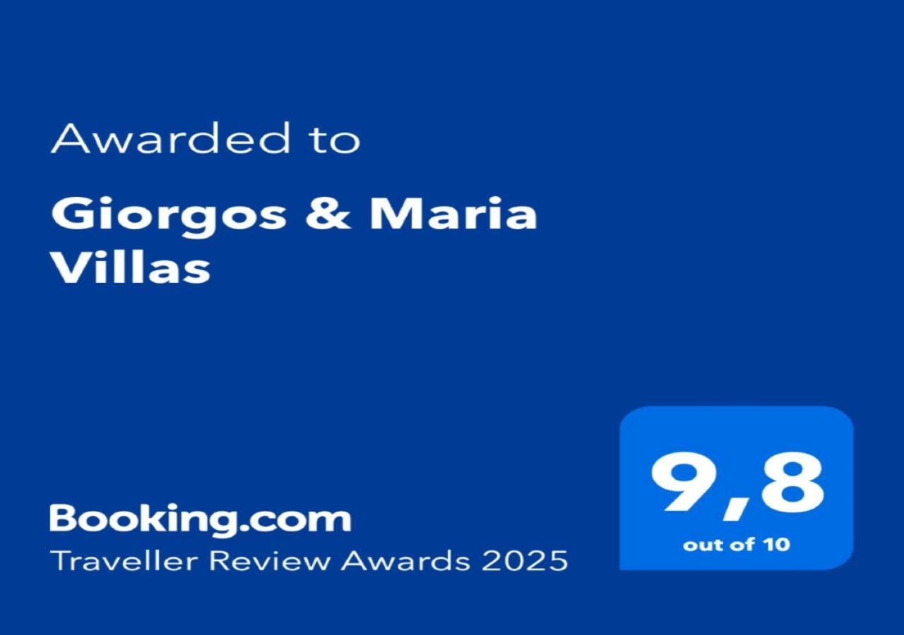 Giorgos & Maria Villas Ágios Matthaíos Kültér fotó